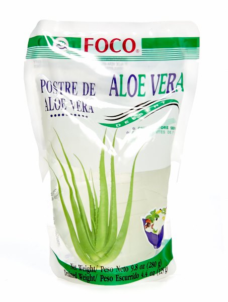 Десерт Алое Вера со вкусом мускатного ореха "Foco", 280г 