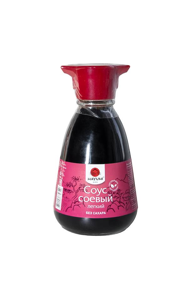 Cоус cоевый "Легкий" Mayumi, 150 мл (диспенсер)