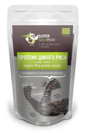 Протеин дикого риса 100гр, Super Green Food розница/опт