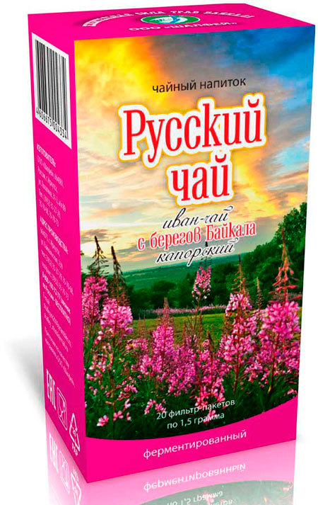 Иван-Чай ферментированный без добавок (фильтр-пакеты 20 шт.)