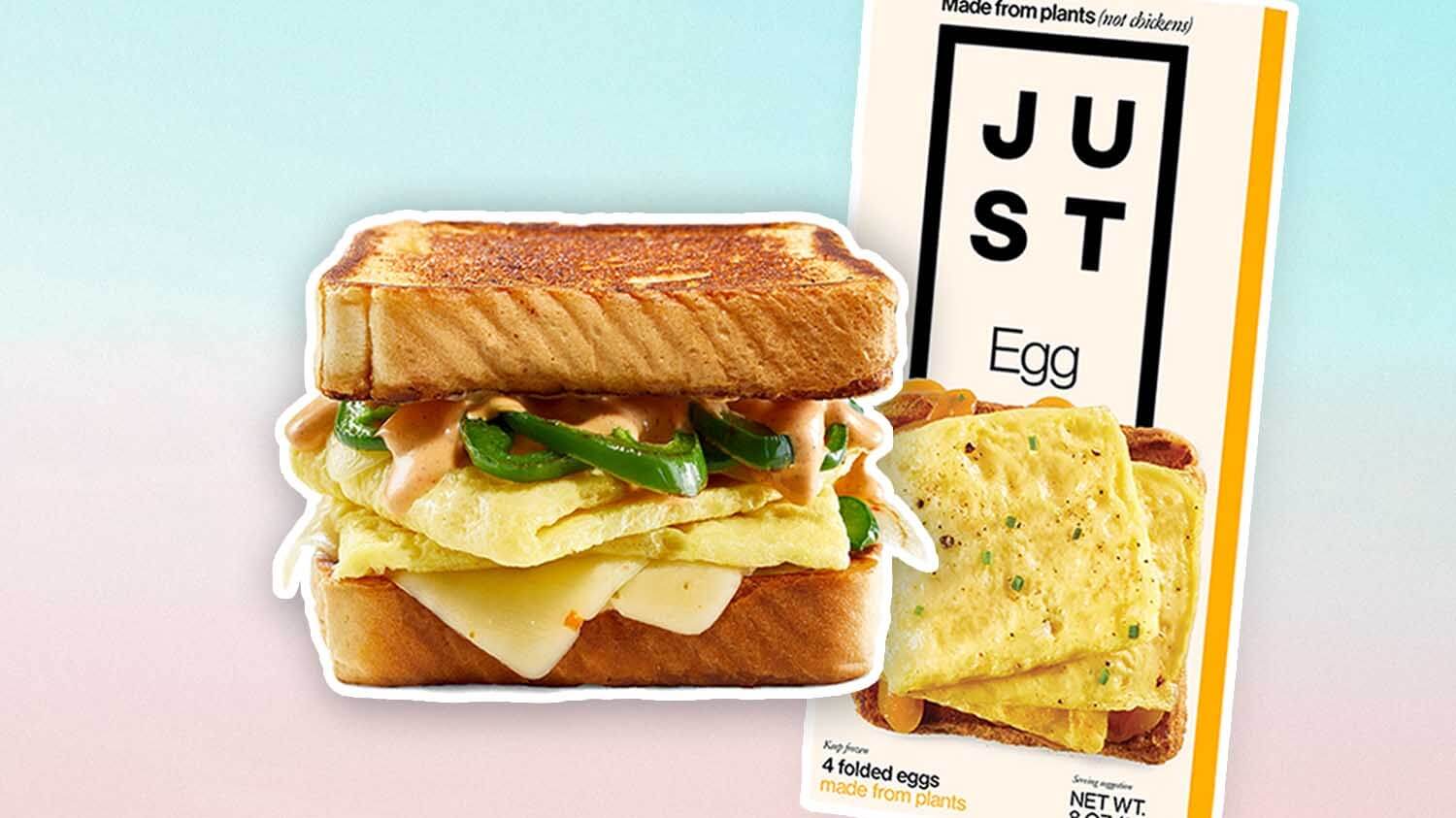 Компания JUST Egg запустит в продажу новый веганский омлет