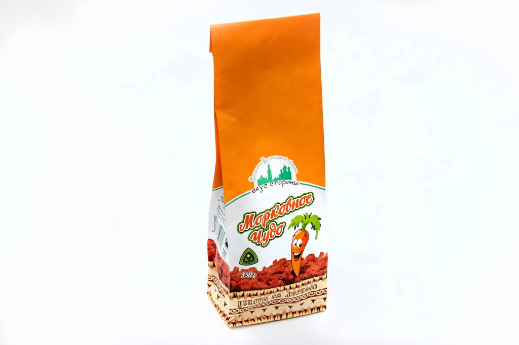Цукаты из моркови "Морковное чудо" 150 грамм