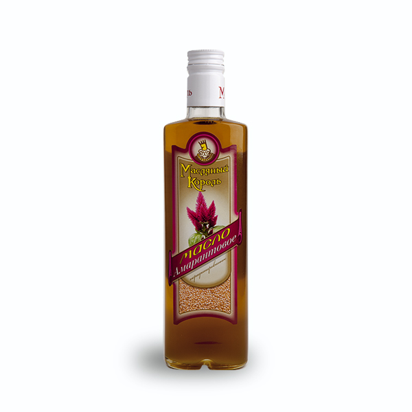 Масло амарантовое "Масляный Король", 0.35 л, стекло