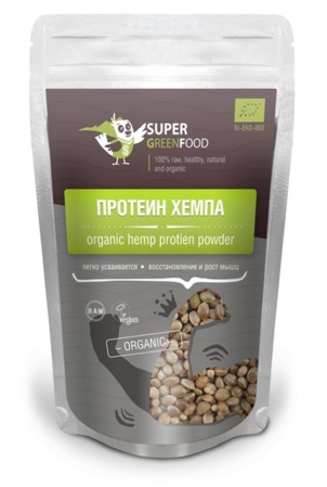 Протеин хемпа 150г, Super Green Food розница/опт