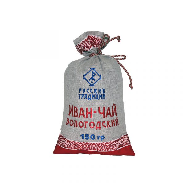 Иван-чай в льняном мешке, 150 гр