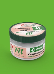 Сладкая пудра на эритрите со сливочным вкусом 
