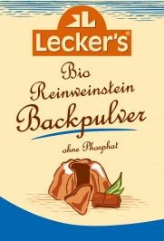 Био разрыхлитель теста Чистый винный камень Lecker`s