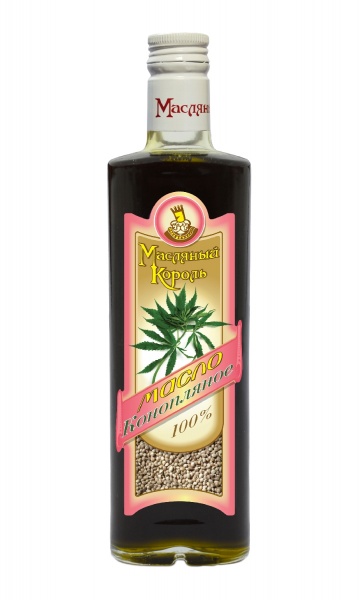 Масло Конопляное в стекле