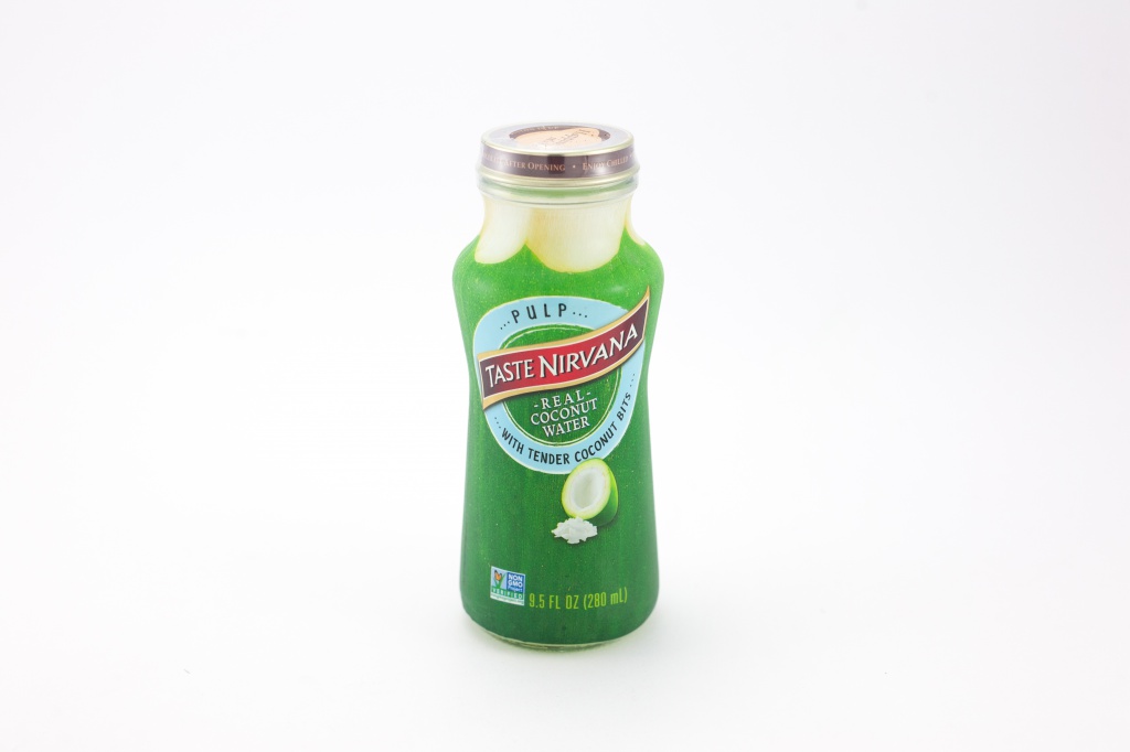 Real Coconut Water с мякотью/без мякоти Кокосовая вода 280 мл (12 штук в упаковке) Стекло 