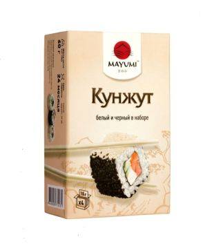Кунжут белый и черный Mayumi, 4 х 15 г