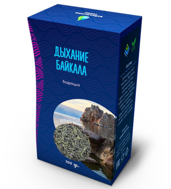 Целебный сбор "Дыхание Байкала" бодрящий 100 гр.