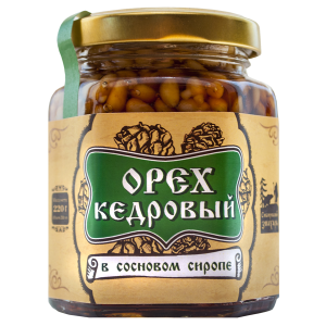 Ядро кедрового ореха в сосновом сиропе