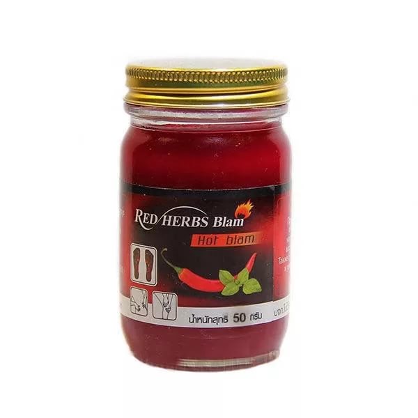 Бальзам красный Red Herbs (с чили перцем), 50гр