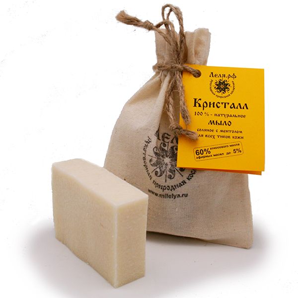 Мыло соляное Кристалл 80 г