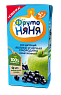 Сок ФрутоНяня яблоко-черная смородина осветленный 0.2л