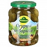 Огурцы Kuhne отборные маринованные с пряными травами, 670г