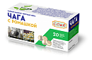 Чайный напиток "Фитобар№35 Чага с ромашкой", 20 ф/п по 2г