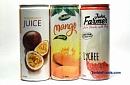 Напитки из тропических фруктов: маракуя, манго, мякоть личи