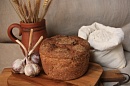 Ржаной хлеб на закваске Чесночный