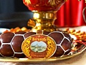 Вегетарианская колбаса "Питерская" вязанка варено-копченая, постный продукт